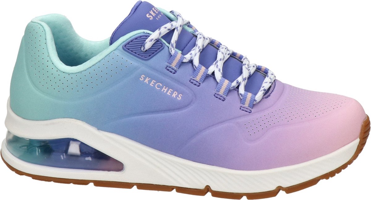 Skechers Street Uno 2 dames sneaker Blauw multi Maat 39