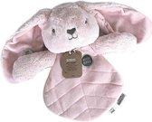 OB Design knuffeldoek konijn Betsy roze 31x20cm