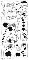 Beautiful Blooms Clear Stamps (CS-118)