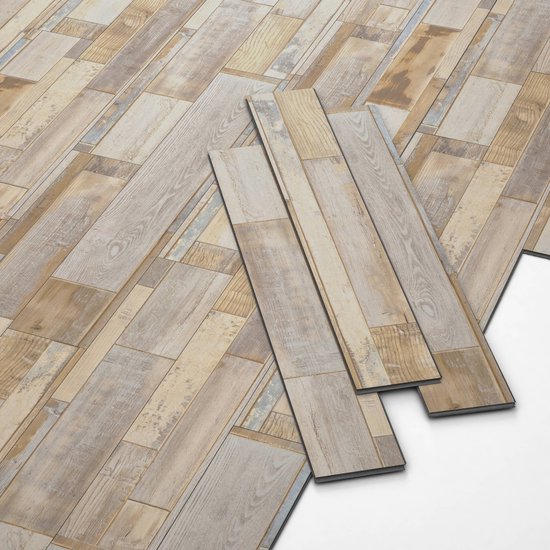 ARTENS - PVC vloer CAMDEN - Click vinyl planken - Vinyl vloer - Multiwood  effect -... | bol.com