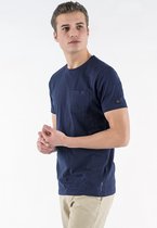 P&S Heren T-shirt-FRANK-Navy-L