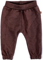 MXM Baby broek- Bruin- Katoen- Basic pants- Baby- Newborn- Sweatpants- Maat 56