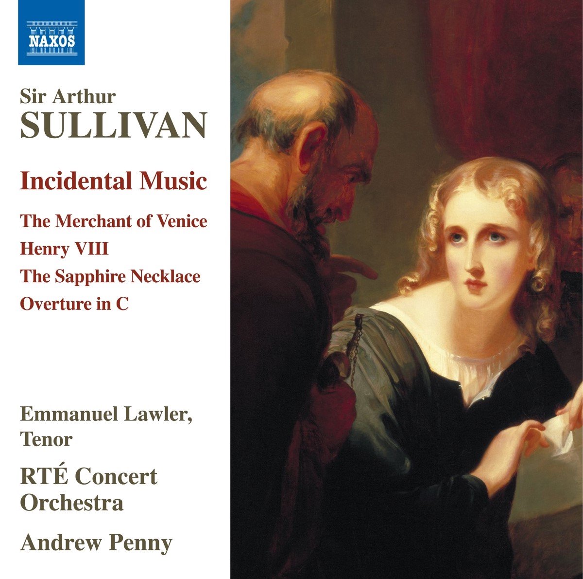Emmanuel Lawler, RTÉ Concert Orchestra, Andrew Penny - Sullivan: Incidental Music (CD)