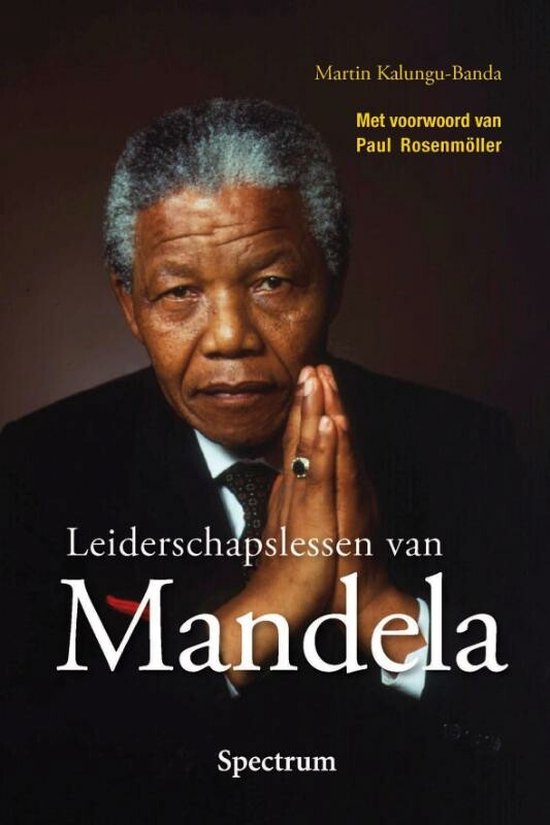 Cover van het boek 'Leiderschapslessen van Mandela' van M. Kalungu-Banda