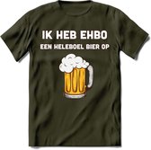 Ik Heb EHBO T-Shirt | Bier Kleding | Feest | Drank | Grappig Verjaardag Cadeau | - Leger Groen - XXL