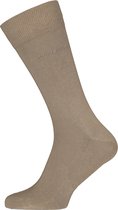 HUGO BOSS Cotton Uni (2-pack) - herensokken katoen - beige - Maat: 39-42