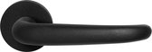 GPF8250.00 Tino deurkruk op ronde rozet Zwart, 50x8mm