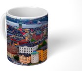 Mok - Het stadscentrum van Stockholm in Zweden - 350 ML - Beker