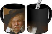 Magische Mok - Foto op Warmte Mok -  een oude man - Rembrandt van Rijn - 350 ML