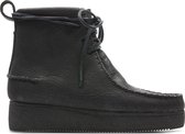 Clarks - Dames schoenen - Wallabee Craft - D - Zwart - maat 6,5