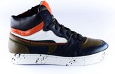 Rondinella sneaker 11853-A Zwart orange-38
