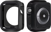 Apple Watch Series 7/8 45MM Hoesje Schokbestendig Siliconen Zwart