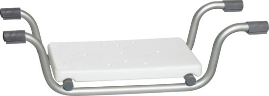 Allibert USIS badzitting voor bad - lichtgrijs - 74 cm breed van Allibert — afbeelding 2