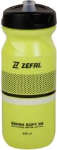 ZEFAL Sense Soft M65 Fluo Yellow Bottle Black Cover - Transparante speen