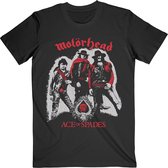 Motorhead - Ace Of Spades Cowboys Heren T-shirt - M - Zwart