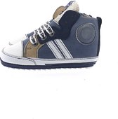 Baby | Babysneakers | Jongens | Blue | Leer | Shoesme | Maat 22