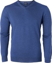 OLYMP - Trui Donkerblauw Merino - XXL - Modern-fit