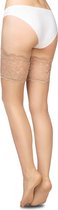 Annes Cecile elegante hold-up kousen met brede kanten rant - 20 den nude (visone) L/XL