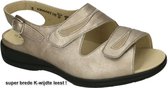Solidus -Dames -  brons - sandalen - maat 38