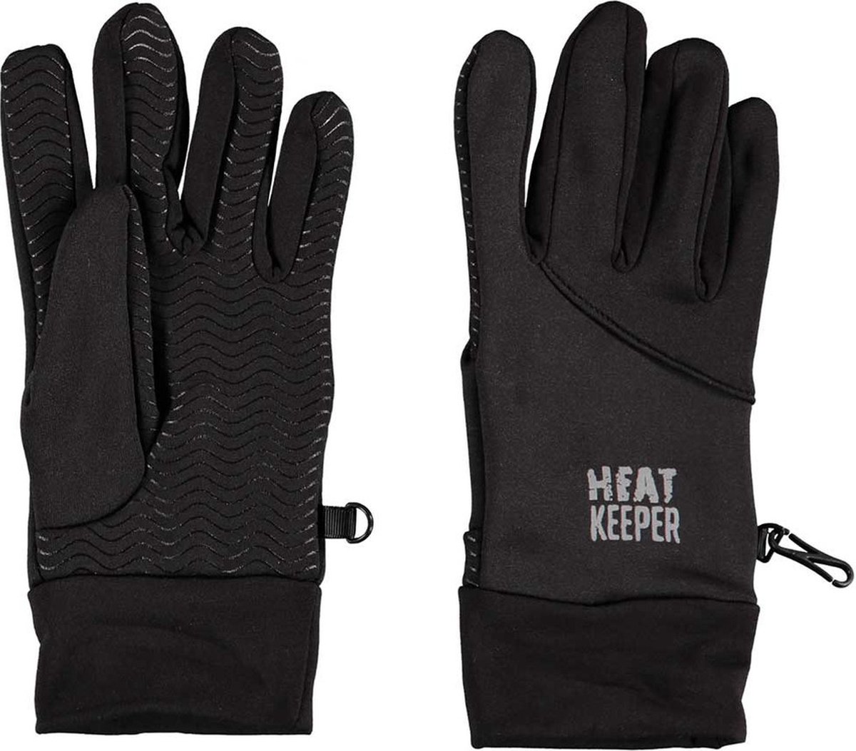 Heat Keeper thermo handschoenen voor volwassenen – met voering voor buiten sporten L Zwart