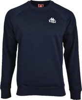 Kappa Taule Sweatshirt 705421-821, Mannen, Marineblauw, Sweatshirt, maat: XL