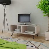 Decoways - Tv-meubel 90x39x38,5 hout grijs