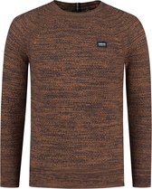 Gabbiano Trui Trui Melange In Raglanmouw 611714 Brick Orange 804 Mannen Maat - XXL