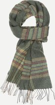 Steppin' Out Herfst/Winter 2021  Lamswol Scarf Vrouwen - Regular Fit - Wol - Groen (one)