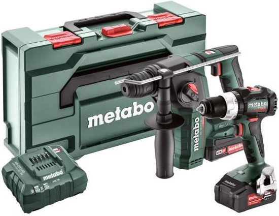 Metabo BS 18 Quick Perceuse-Visseuse Sans Fil 18V - Compacte Et Puissante Avec MetaBOX