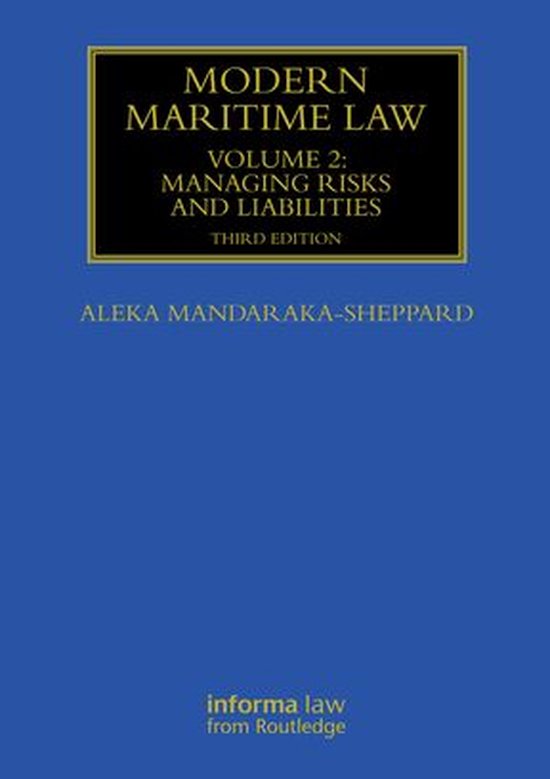 Modern Maritime Law Volume 2 - cover