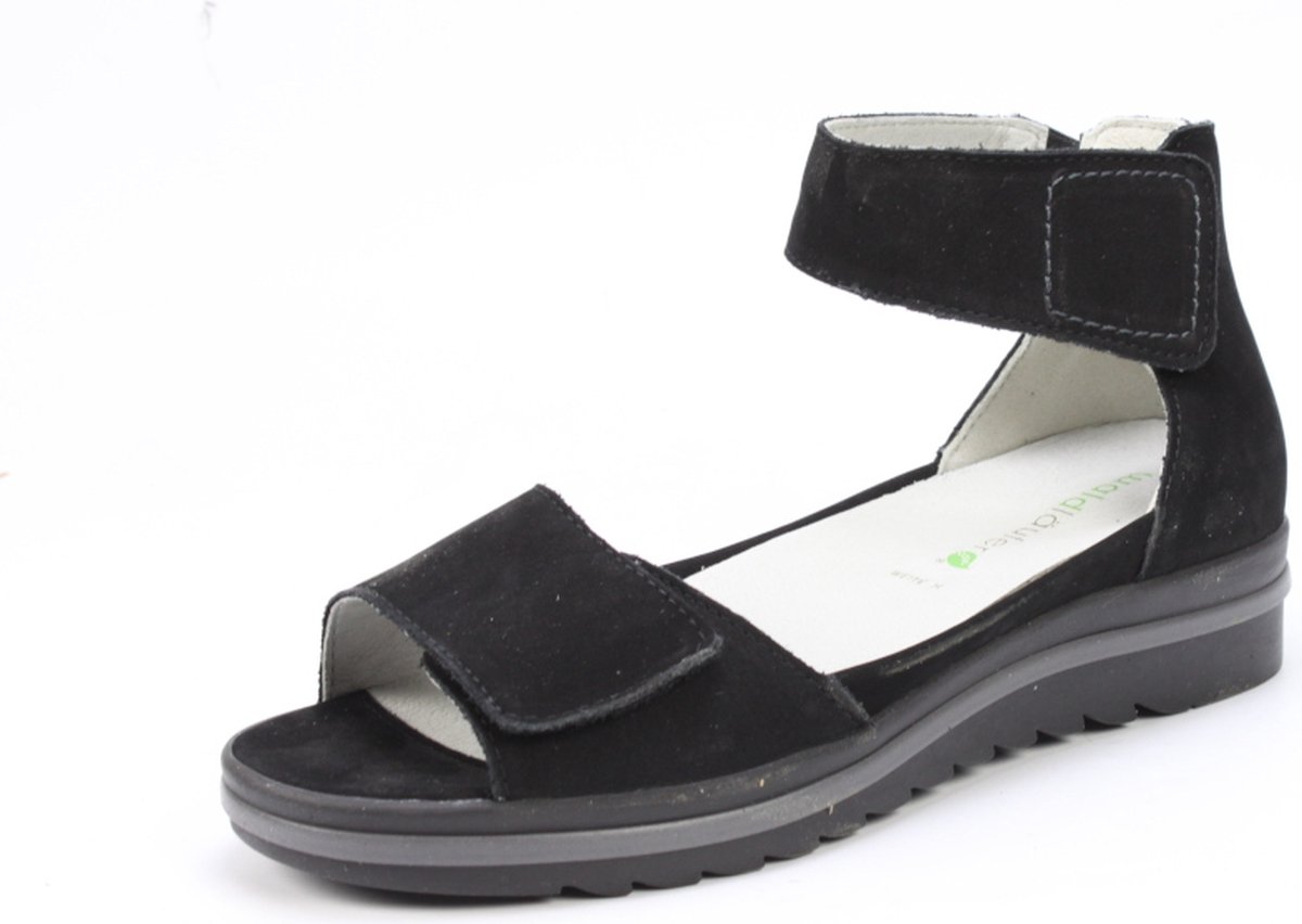 waldlaufer 351005-H-Hakura Sandalen met hakDames Sandalen Zwart