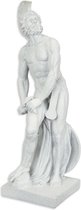 Resin beeld - Sparta ridder - soldaat Spartaans - 49,7 cm hoog