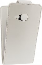 Xccess Leather Flip Case HTC One mini 2 White