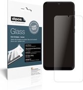 dipos I 2x Pantserfolie mat compatibel met Lenovo K13 Note Beschermfolie 9H screen-protector (expres kleiner dan het glas omdat het gebogen is)