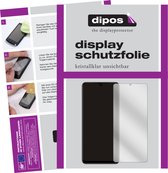 dipos I 6x Beschermfolie helder compatibel met Samsung Galaxy M22 Folie screen-protector (expres kleiner dan het glas omdat het gebogen is)