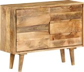 Decoways - Dressoir 90x30x69 cm massief mangohout