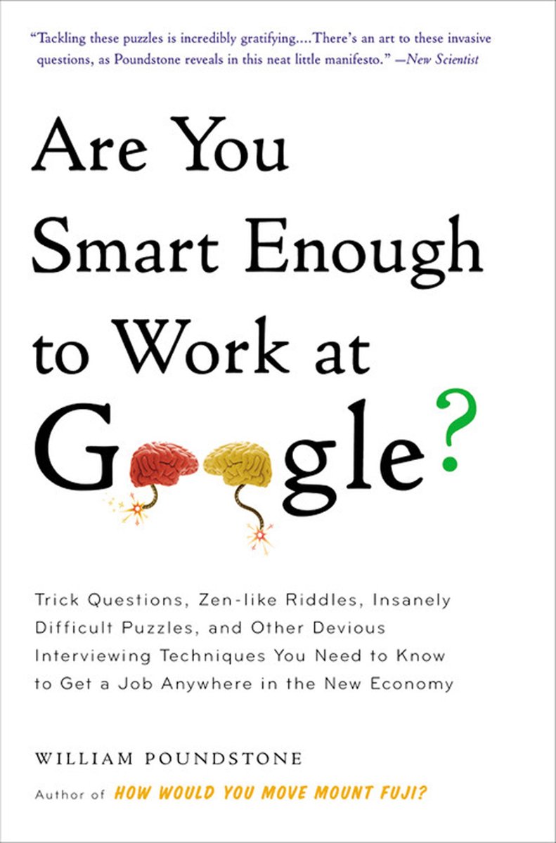 Are You Smart Enough To Work At Google Ebook William Poundstone Bol Com