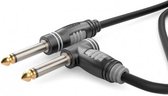 Sommer Cable HBA-6M6A-0300 Jackplug Audio Aansluitkabel [1x Jackplug male 6,3 mm (mono) - 1x Jackplug male 6,3 mm (mono