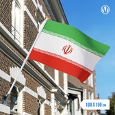 Vlag Iran 100x150cm - Spunpoly