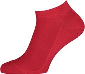 FALKE Family dames enkelsokken - katoen - rood (scarlet) -  Maat: 39-42