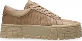 Van Dalen  - SIA 01 PERFO SNEAKER - Taupe - 39
