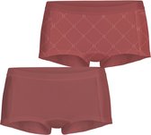 Bjorn Borg 2-pack dames boxershort - Core mini - Red  - XS   - Rood