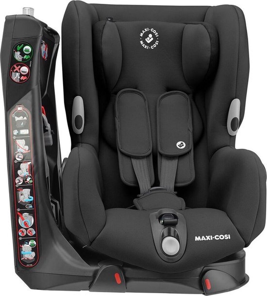 afdrijven aanvaardbaar Dalset Maxi-Cosi Axiss Autostoeltje - 90° draaibaar - Authentic Black | bol.com