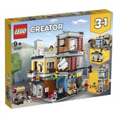 LEGO Creator Woonhuis, Dierenwinkel & Café - 31097