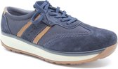 Joya David dark blue sneaker met schokdempende pu zool