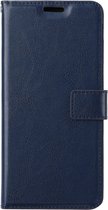 Bookcase Geschikt voor: Nokia XR20 5G - Donkerblauw - portemonnee hoesje