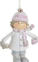Ophangdecoratie DKD Home Decor Kerstmis Hars (5.5 x 3 x 8.5 cm)