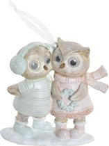 LuxuryLiving - Decoratieve figuren - DKD Home Decor - Hars - Uil - 9 x 4.5 x 9 cm