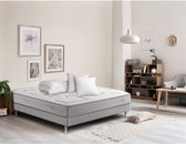 SIMMONS Complete Pack 140x190 cm matras + Boxspring + 220x240 cm dekbed + 2 kussens - Pocketveren - 25 cm - SW3