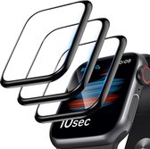 Screen protector geschikt voor Apple Watch - 40mm - Curved Edges - Volledige Bescherming - 3-Pack